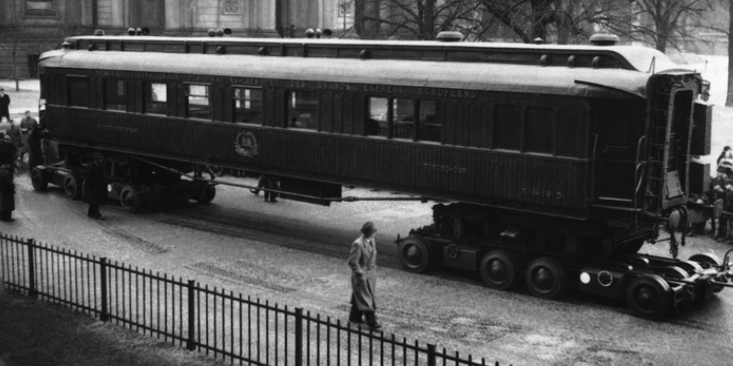 German mail trains were targeted and destroyed, with propaganda dropped among the debris 